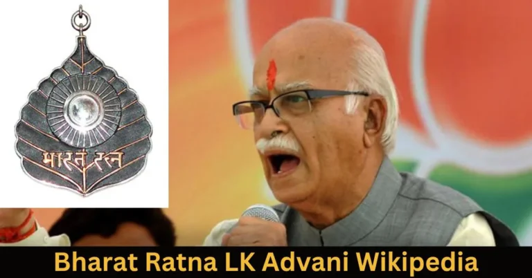 Bharat Ratna for LK Advani Wikipedia